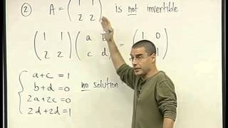 40 - Invertible matrices