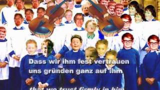 Sei Lob und Preis mit Ehren - P H Erlebach - sung by the multitrack choir dwsChorale