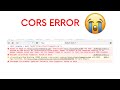 Cors error solution in Spring boot