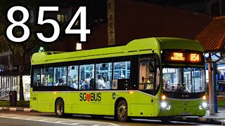 SG3030G - Tower Transit Bus Service 854 [Volvo B5LH Joyride]