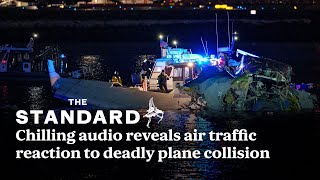 Washington plane crash: Chilling audio reveals devastating air traffic reaction to deadly collision