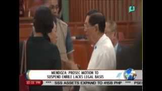 [NewsLife] Mendoza: Prosec motion to suspend Enrile lacks legal basis || July 22, 2014