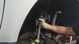 Mercedes Benz GL450 front  Air shocks replacement