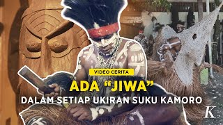 Curhat Lewat Ukiran ala Warga Suku Kamoro