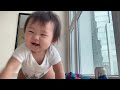 【生後８ヵ月】赤ちゃん 初めてのハイハイ成功！ first time crawling