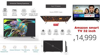 AmazonBasics 80cm (32 inch) Fire TV HD Smart LED TV AB32E10SS