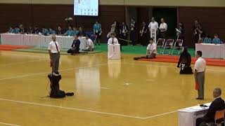 2017年 剣道女子個人 敦賀×国士舘 4回戦