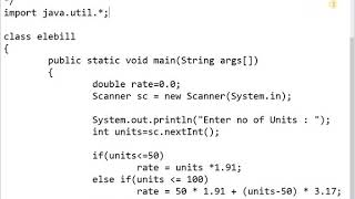 [2020]-Programming in JAVA - Control Structure - Decision Making - else if ladder - Practice part 1