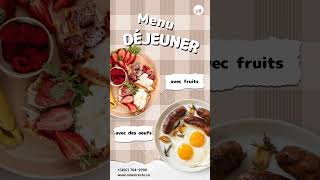 Déjeuner au restaurant Cé La Vi à Repentigny #cuisinesanté