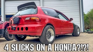 INSANE AWD HONDA CIVIC RIDE ALONG!!!