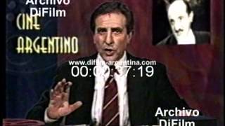 DiFilm - Claudio España Presenta Pelicula Argentina en el Canal Space (1993)