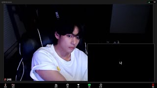 📚 STUDY WITH V 💜 | 1 Hour | Fireplace ASMR | BTS Study With Me | 태형이랑 같이 공부해요 | N2BING