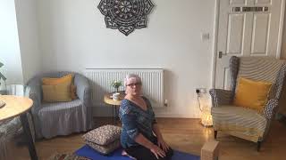 Six minute step by step guide  to sitting in Vajrasana for beginners or stiffer bodies