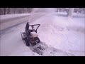 rc snowblower heavy test moving snow banks