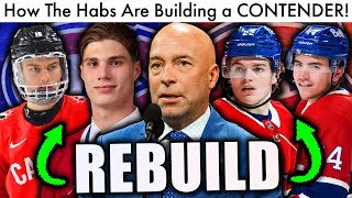 How Kent Hughes Is Re-Building the Canadiens Into a TRUE Contender… (Montreal/Habs Draft Rumors)