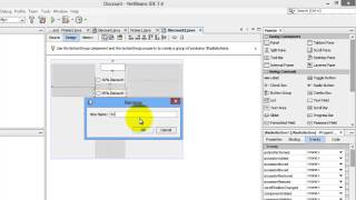 Java Tutorial 29 - JFrame Form with JCheckBox and JRadioButton