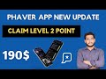 phaver app se paise kaise kamaye || How to get phaver app level 2 || Phaver App Free Airdrop