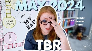 May 2024 TBR:  The Craziest Round of my TBR Game Yet + A Wheel of Punishment