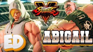 Street Fighter V ► История персонажей ✪ ED "Юркий боксер" | ABIGAIL "Лютый зверь"
