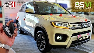 2020 Maruti Suzuki Vitara Brezza BS6 Facelift AT | On Road Price List | Mileage | Features | Specs