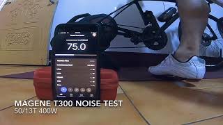 MAGENE T300 Noise test 邁金三代訓練台