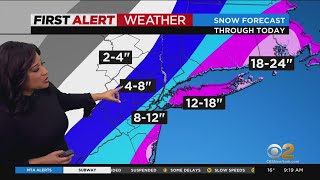 First Alert Weather: 9:15 a.m. Nor'easter Update