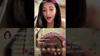 malu & peaches on instagram live shi it’s kraazy😳