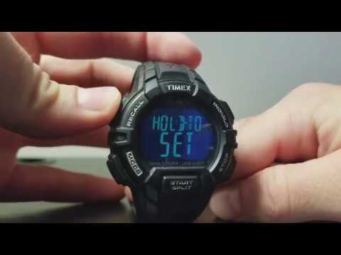 Set Time and Date on Timex IRONMAN Watch Set Time and Date on Timex IRONMAN Watch