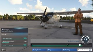 Microsoft Flight Simulator 2024 | CPL: VFR Navigation: Landmark Navigation