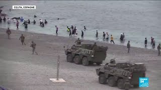 L'Espagne envoie l'armée à Ceuta pour surveiller la frontière avec le Maroc
