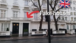 Exposing the FAKE HOUSES in london 😱‼️#leinstergardens