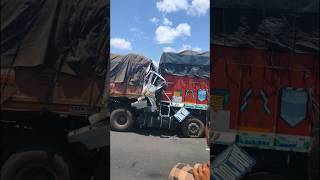 Terrifying Truck accident on Zadeshwar Chokdi Overbridge Bharuch caused Chaos and Traffic #bharuch