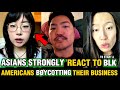 Asian Americans STONGLY REACTS To Black Americans Boÿcottìngʻ Asian Businesses #us 