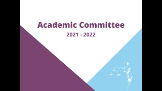 Academic Committee 2021-2022