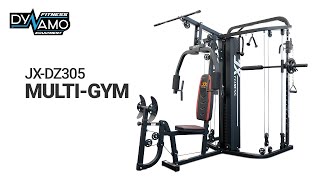 Home gym with smith & Functional Trainer Exercise Video - Dynamo Fitness