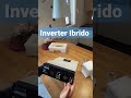 Inverter Ibrido impianto fotovoltaico ad isola #fotovoltaico