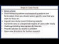 what is case study why and when to conduct case study steps of case study