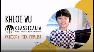 Classicalia Semi-Finalist Khloe Wu