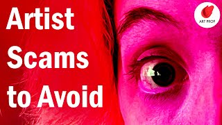 Scary Art Scams & Red Flags for Artists! Don't Fall For These!
