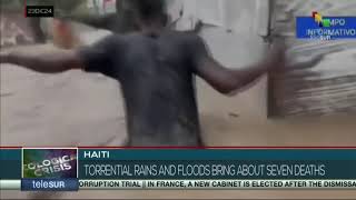 At least seven dead and 10 injured in floods in northwestern Haiti