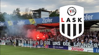 LASK -  SK Austria Klagenfurt | Ultras Linzer ASK | Support Nordtribüne | 23.07.2022