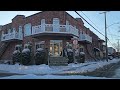 🔥first vlog🔥 getting out of snow bank u0026 walking in the old scenic terrebonne city😍