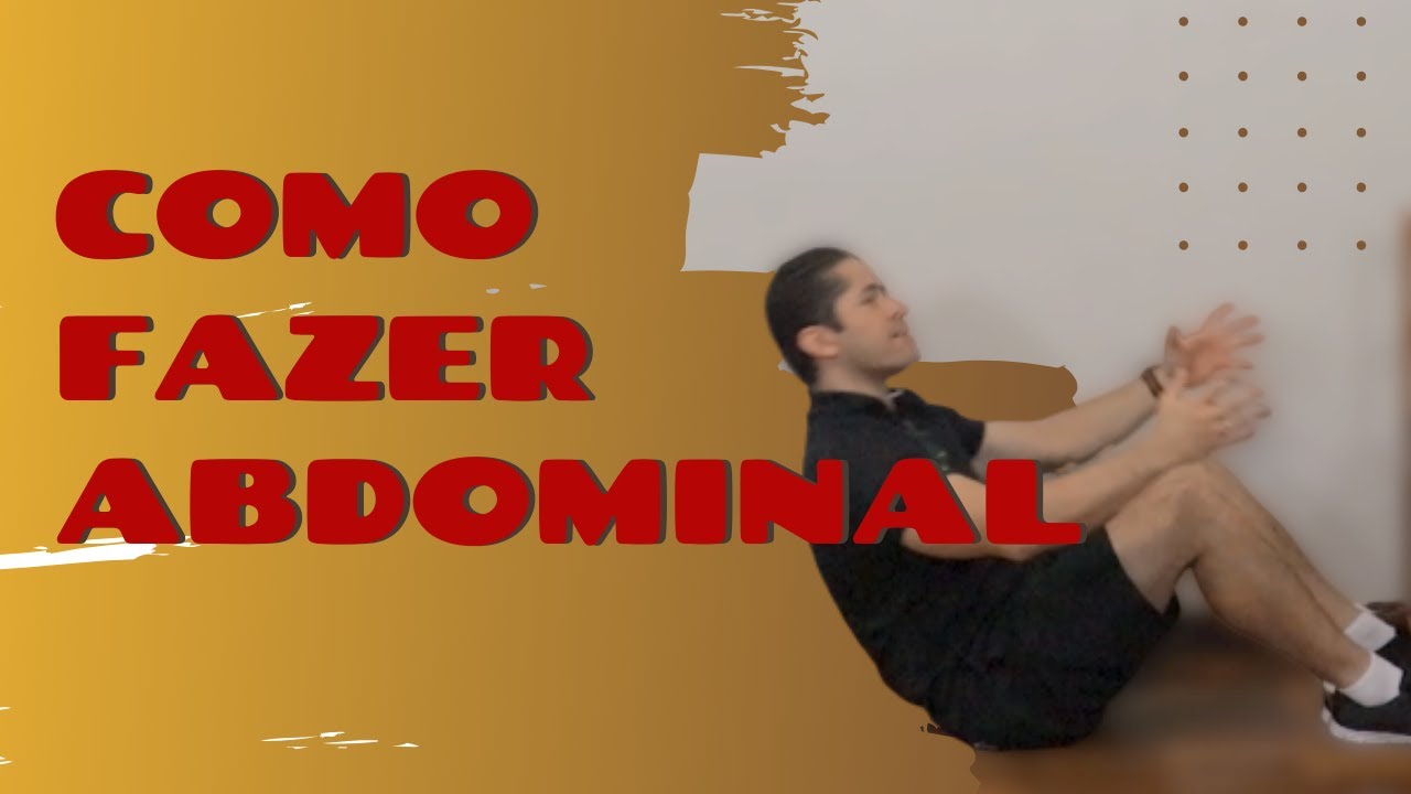 Como Fazer Abdominal No Chão - YouTube