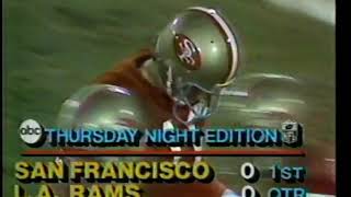 1982 12 02 MNF 49ers at Rams