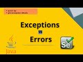 Exception Vs Error | Java
