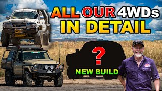 Shauno, Graham \u0026 Jocko detailed walkthrough of every 4WD! Damage, mods + Grahams new build news!