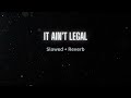 It Ain't Legal | Slowed + Reverb | Karan Aujla | Aj EditZ