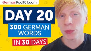 Day 20: 200/300 | Learn 300 German Words in 30 Days Challenge