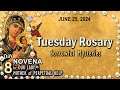 🌹TUESDAY Rosary🌹PERPETUAL HELP NOVENA, Day-8, Glorious Mysteries JUNE 25, 2024, Scenic, Scriptural