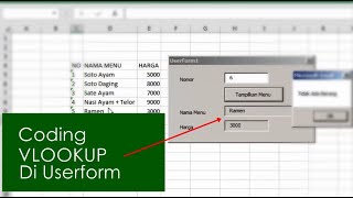 cara menampilkan data di userform seperti rumus vlookup